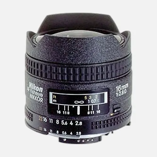 Nikon - Nikkor 16mm ƒ/2.8D AF Fisheye