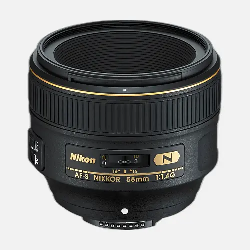 Nikon - Nikkor 58mm ƒ/1.4G AF-S