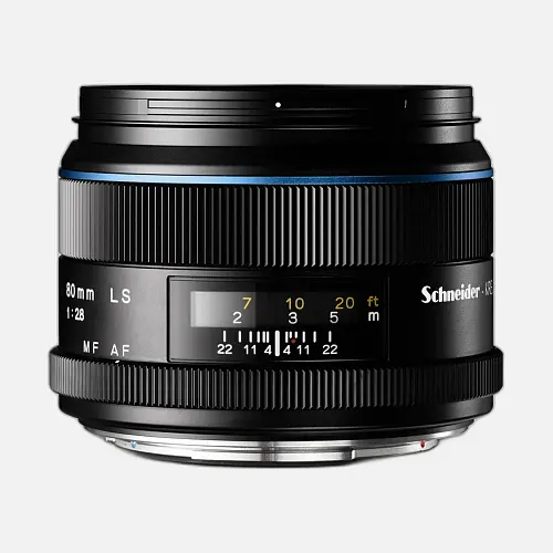 Schneider Kreuznach - 80mm LS ƒ/2.8 - Blauring