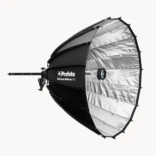 Soft-Zoom Reflector 120 inkl. Wabe und Diffusor