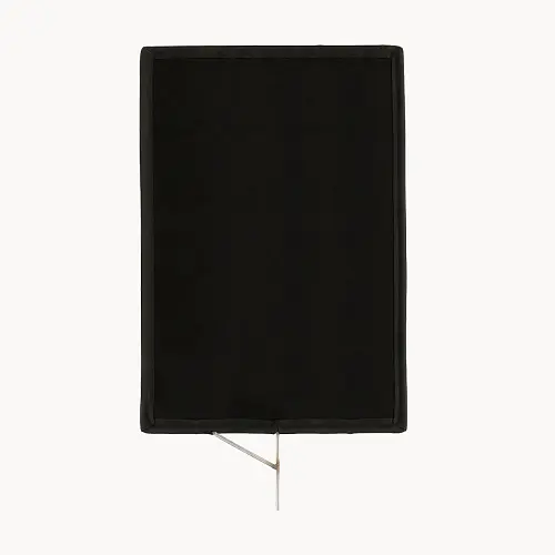 24"x36" - Solid Black (60x90cm)