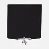48"x48" Floppy - Solid Black (120x120cm)