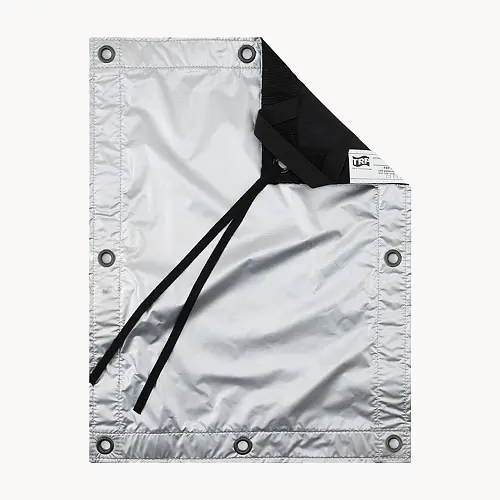 12' x 12' Soft Silver - telo