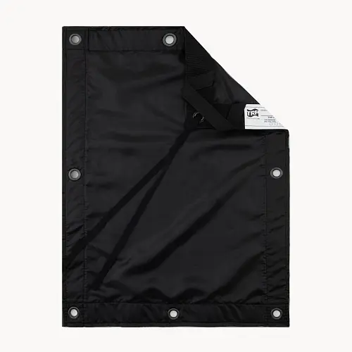 12' x 12' 1/2 Black Silk / China Silk - Bespannung