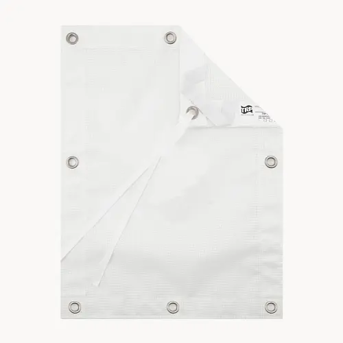 8' x 12' White Windbounce - Fabric