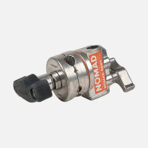 Avenger - D200 Grip Head Silber mit 16mm Empfänger, T-Knopf