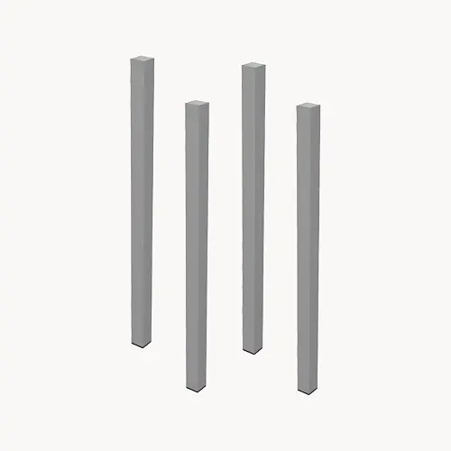 Bütec - Steckbeine PL 100cm - 1 Satz (4Stück)